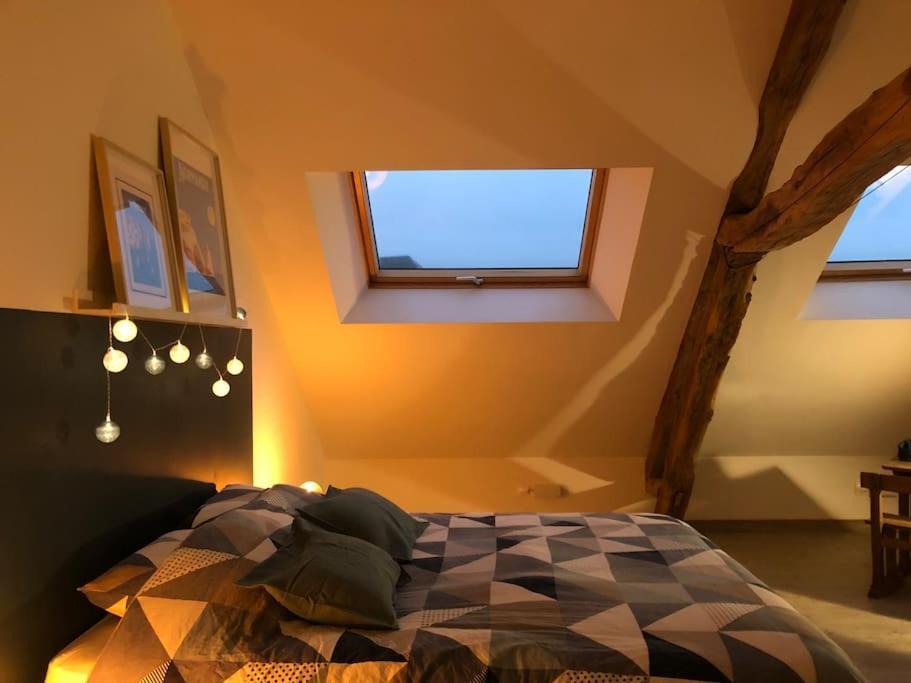 Maison Sur La Place Du Village D'Ourville En Caux מראה חיצוני תמונה