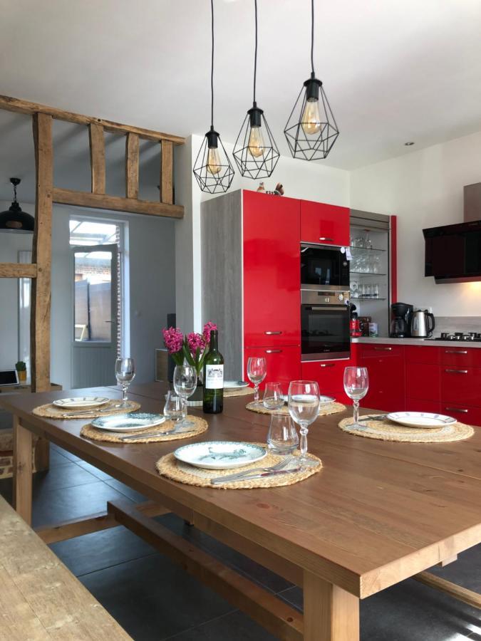 Maison Sur La Place Du Village D'Ourville En Caux מראה חיצוני תמונה